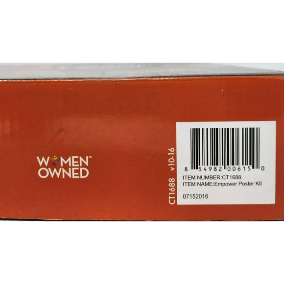 EMPOWER POSTER – Craft Kit – Design a One-of-a-Kind Inspirational Poster NEW - Picture 10 of 10